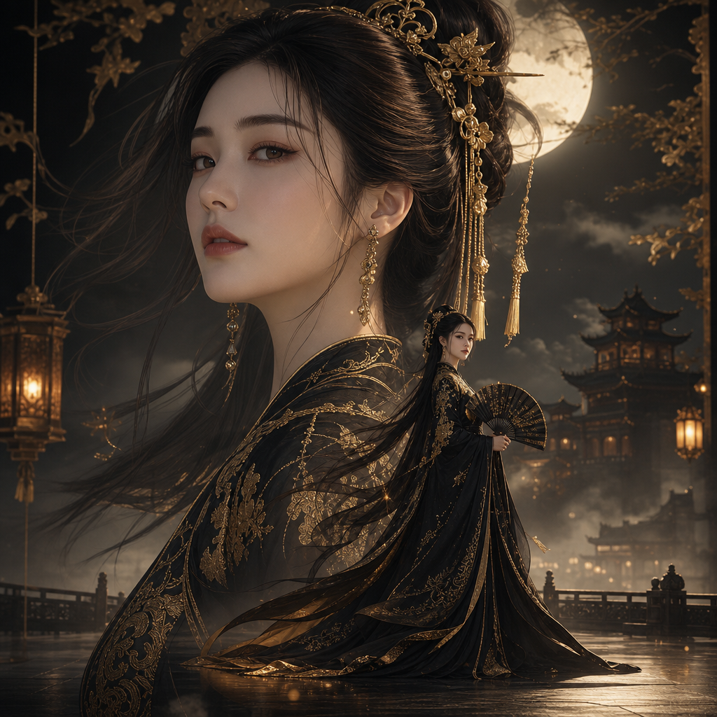 墨羽宫灯