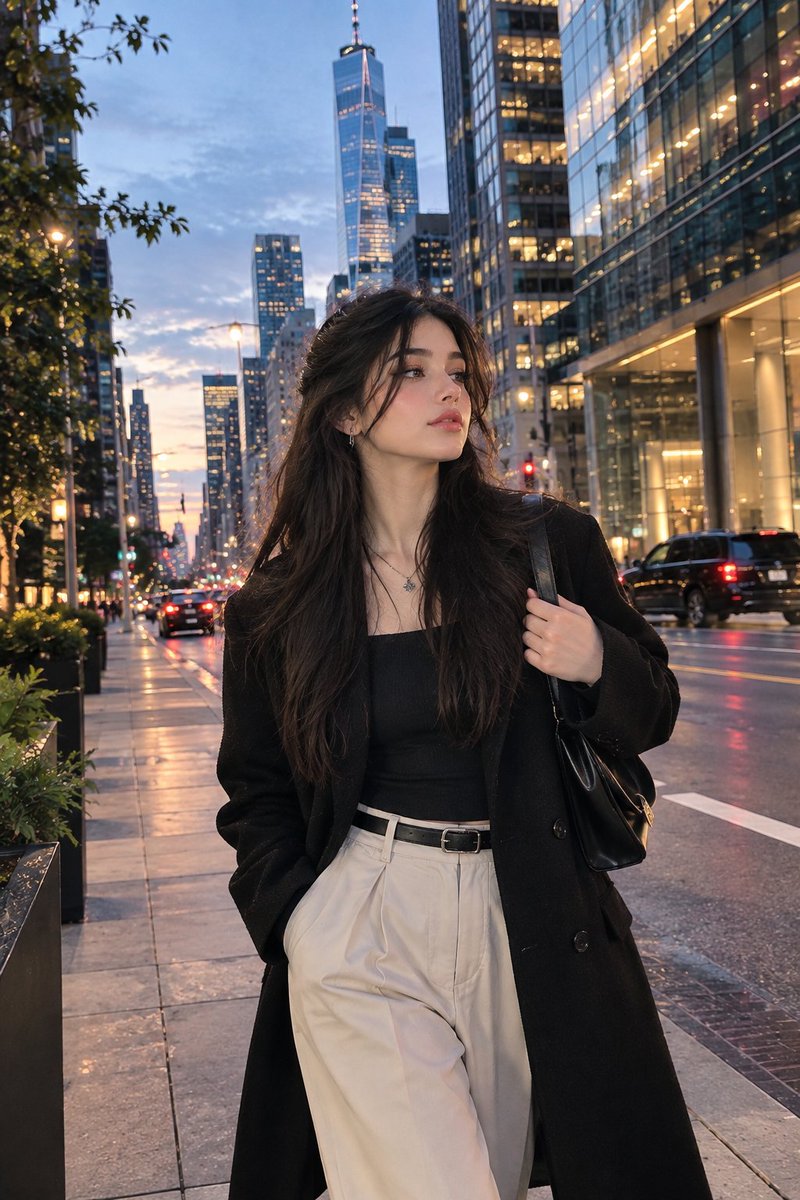 Blue Hour Street Portrait